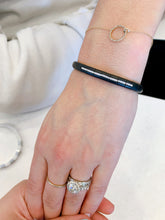 Load image into Gallery viewer, Roberto Demeglio Pura Matte Black Diamond Bar Bracelet