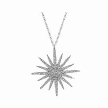 Load image into Gallery viewer, Diamond Starburst Necklace