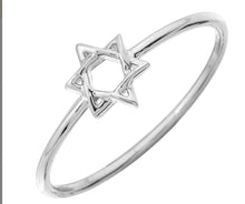 Load image into Gallery viewer, Star of David Gold Ring
