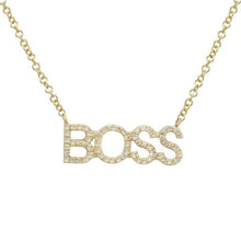 Load image into Gallery viewer, Pave Boss Necklace
