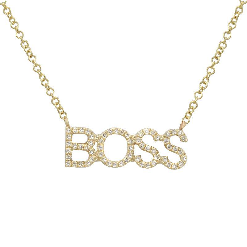 Pave Boss Necklace