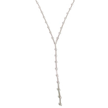 Load image into Gallery viewer, Stationed Diamond Lariat Necklace
