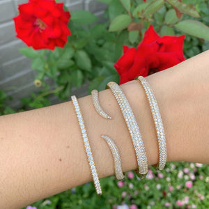 Wave Cuff Bangle Bracelet
