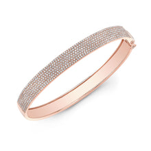 Load image into Gallery viewer, Thick Pave Diamond Bangle
