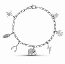 Load image into Gallery viewer, Link Charm Bracelet
