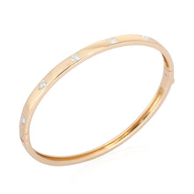 Load image into Gallery viewer, Fancy Shape Inlay Bangle Bracelet
