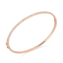 Load image into Gallery viewer, Single Row Pave Bangle
