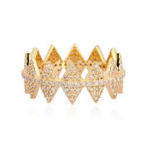 Double Spike Ring