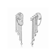 Load image into Gallery viewer, Chain Waterfall Earrings
