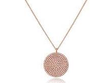 Load image into Gallery viewer, Diamond Disc Necklace

