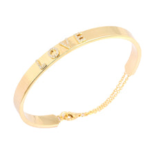 Load image into Gallery viewer, Pave Diamond Love Bangle
